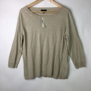 J Crew Summerweight Linen Sweater
